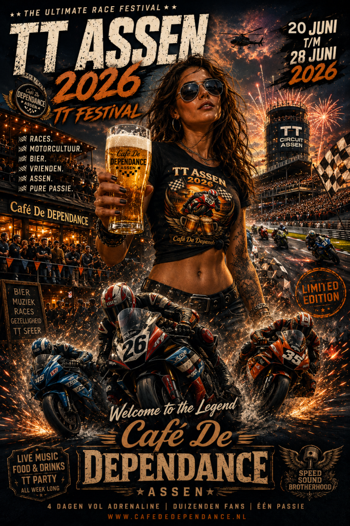 TT ASSEN 2026 LIMITED EDITION SHIRTS!